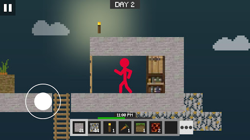 Download Red Stickman in Craft World android on PC