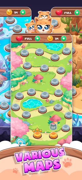 Meowther's Quest - Gameplay image of android game