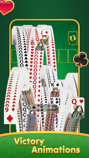 Classic Solitaire : Card Games - Gameplay image of android game