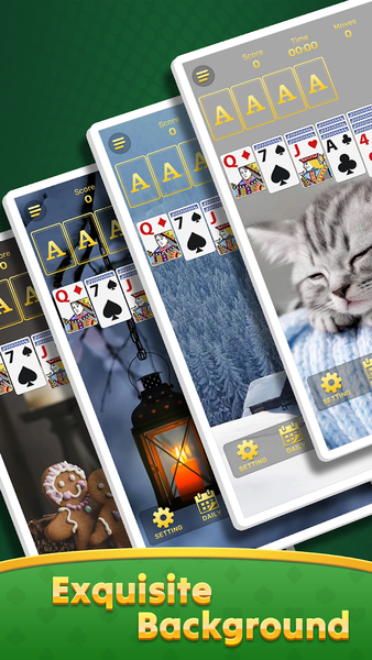 Classic Solitaire : Card Games - Gameplay image of android game