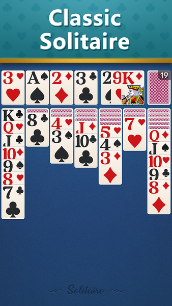 Classic Solitaire 2024 - Gameplay image of android game