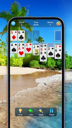 Solitaire, Klondike Card Games - Gameplay image of android game