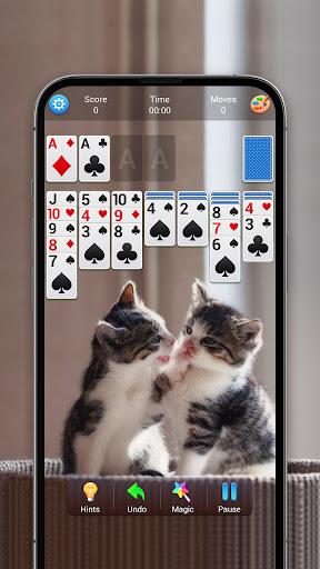 Solitaire, Klondike Card Games - Gameplay image of android game