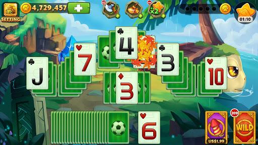 Island Solitaire - Card Game - Gameplay image of android game