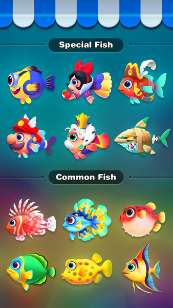Solitaire Fish - عکس بازی موبایلی اندروید