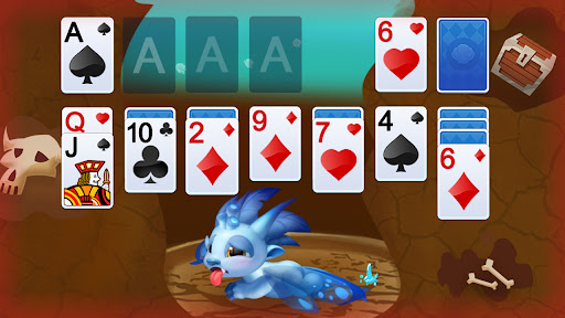 Solitaire Dragons - عکس بازی موبایلی اندروید