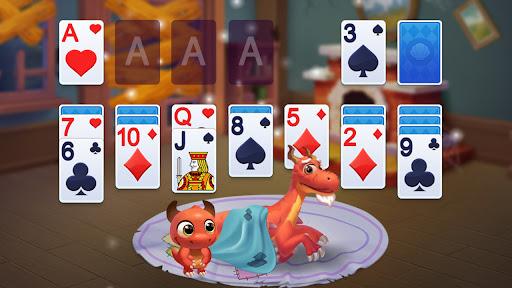 Solitaire Dragons - Gameplay image of android game