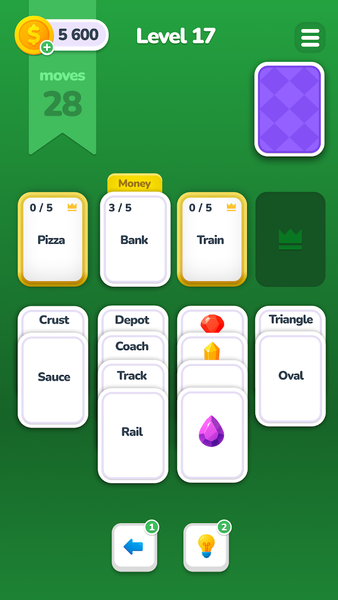 Word Solitaire: Categories - عکس بازی موبایلی اندروید