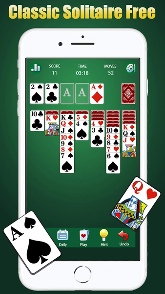 Solitaire Relax® Big Card Game - عکس بازی موبایلی اندروید