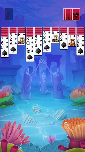 Spider Solitaire - عکس بازی موبایلی اندروید