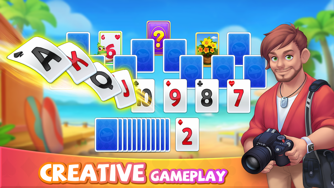 Solitaire Good Times - Gameplay image of android game