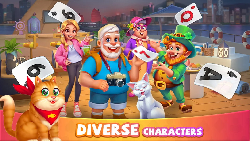 Solitaire Good Times - Gameplay image of android game