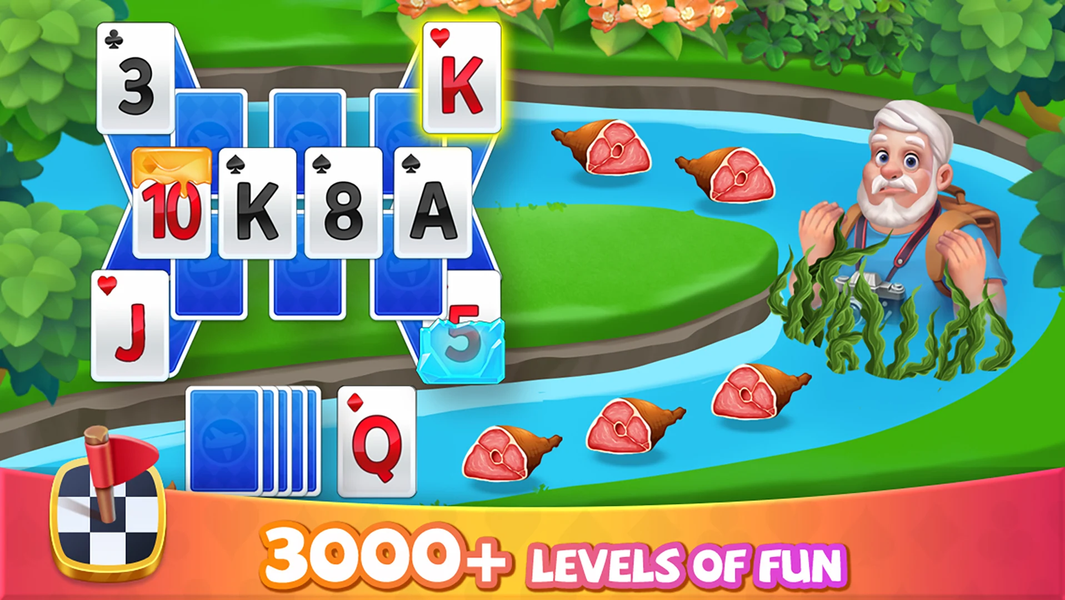 Solitaire Good Times - Gameplay image of android game