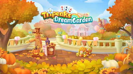 Tripeaks Dream Garden - Gameplay image of android game