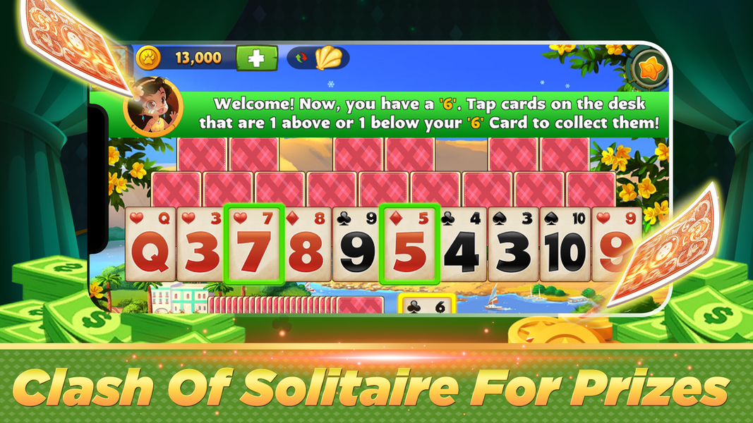 Solitaire Clash Win Cash - عکس بازی موبایلی اندروید