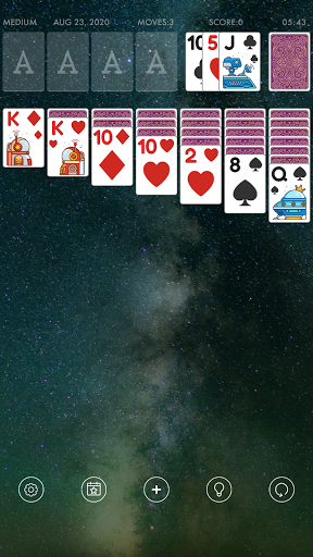 Solitaire - Gameplay image of android game