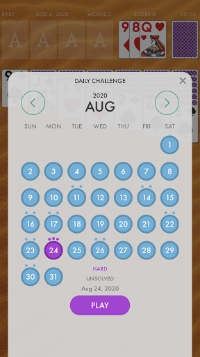 Solitaire - Gameplay image of android game