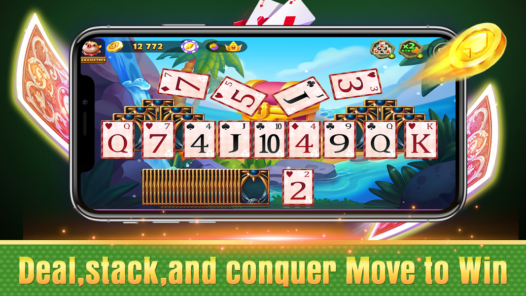 Solitaire Clash: Win-Cash - Gameplay image of android game
