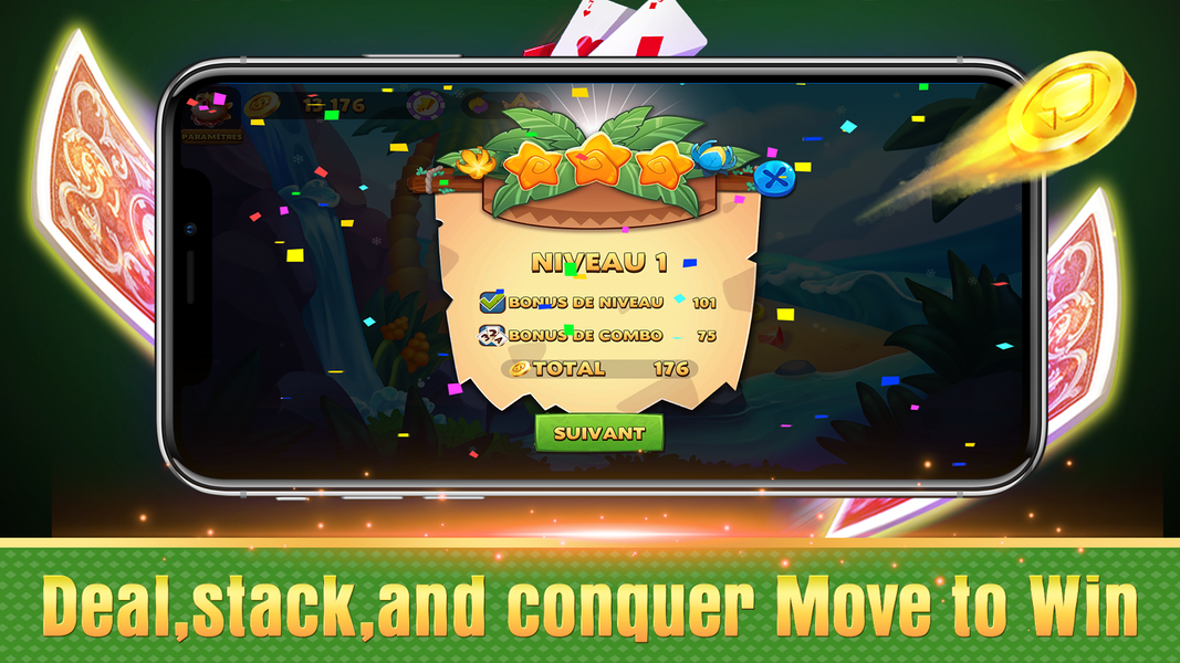 Solitaire Clash: Win-Cash - Gameplay image of android game