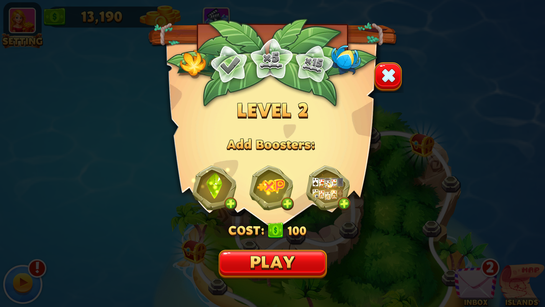 Solitaire cash - Gameplay image of android game