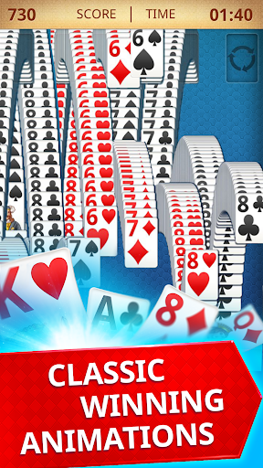 Solitare - Gameplay image of android game