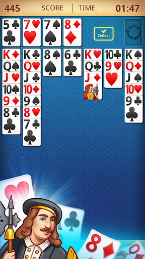 Solitare - Gameplay image of android game
