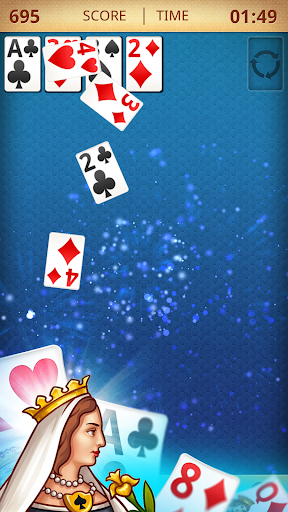 Solitare - Gameplay image of android game