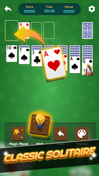 Solitaire: Classic Card Master - عکس بازی موبایلی اندروید