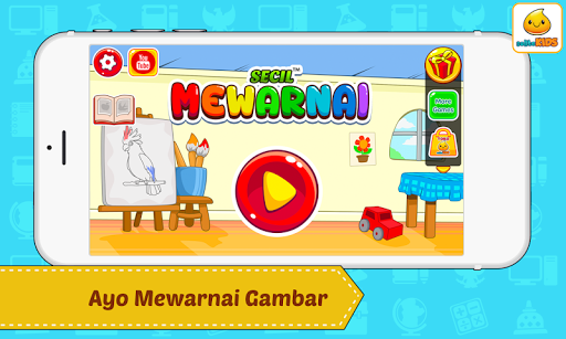 Buku Gambar dan Mewarnai Anak - Image screenshot of android app