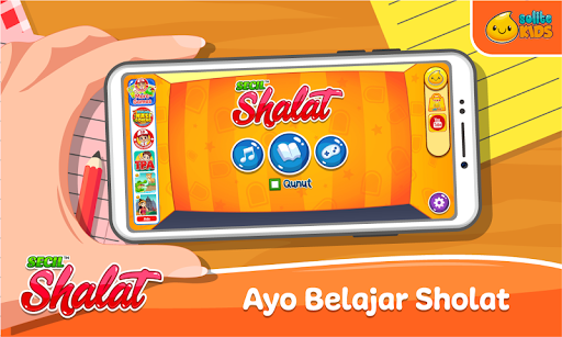 Belajar Shalat + Suara - Image screenshot of android app