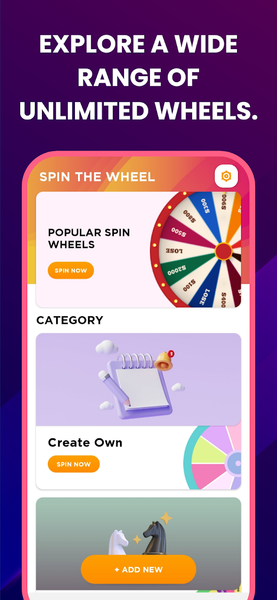 Spin Wheel - Image screenshot of android app