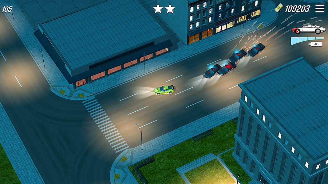 Mad Pursuit: Police Car Chase - Gameplay image of android game