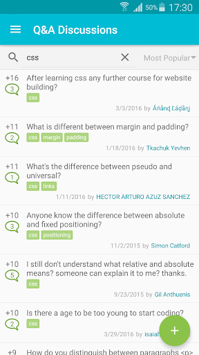 Learn CSS - Image screenshot of android app