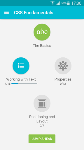 Learn CSS - Image screenshot of android app
