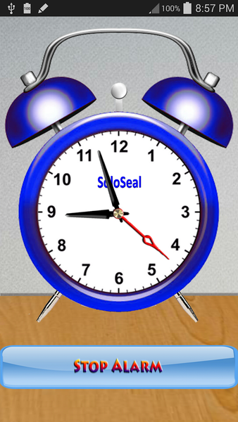Analog Alarm Clock - عکس برنامه موبایلی اندروید
