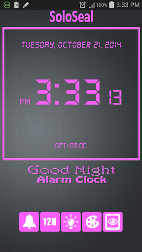 Good Night Alarm Clock - Image screenshot of android app