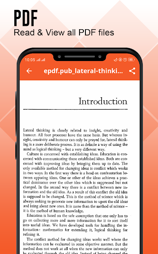 Document Reader : PDF Creator - عکس برنامه موبایلی اندروید