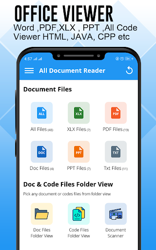 Document Reader :  PDF Creator - عکس برنامه موبایلی اندروید