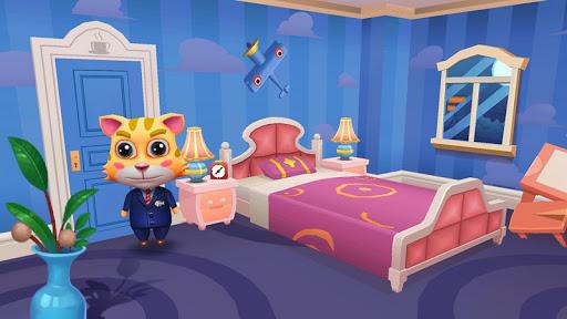 Cat Runner: Decorate Home - Gameplay image of android game