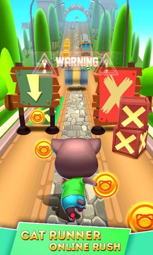 Cat Runner: Decorate Home - Gameplay image of android game