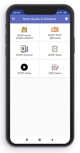 Ncert Books & Solutions - Image screenshot of android app