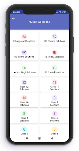 Ncert Books & Solutions - Image screenshot of android app