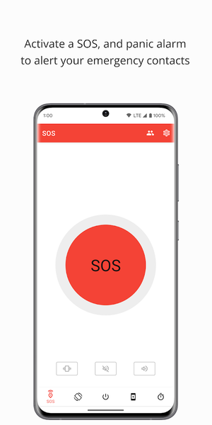 SOS Alert | Panic Button - Image screenshot of android app