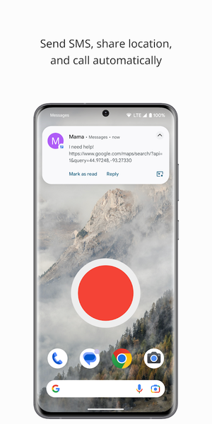SOS Alert | Panic Button - Image screenshot of android app