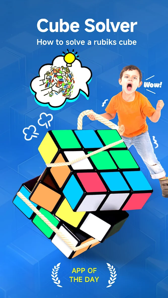 GO Cube Solver - 3D Cube Timer - Image screenshot of android app