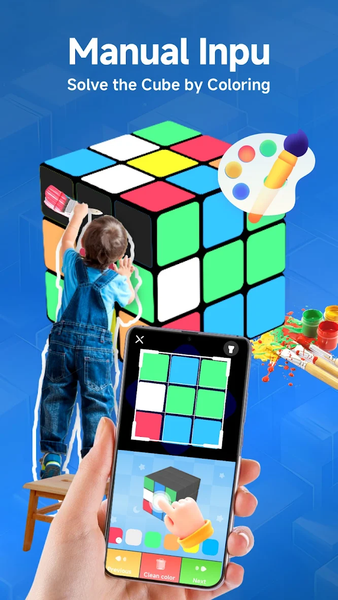 GO Cube Solver - 3D Cube Timer - Image screenshot of android app