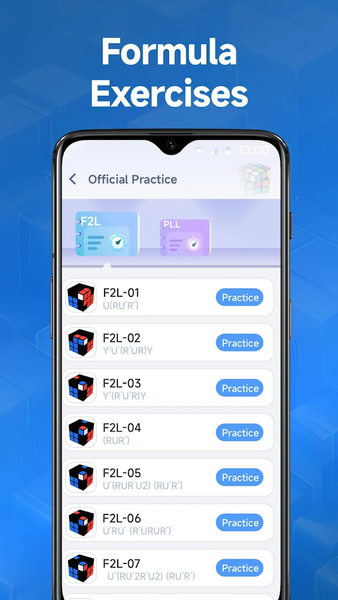 GO Cube Solver - 3D Cube Timer - Image screenshot of android app