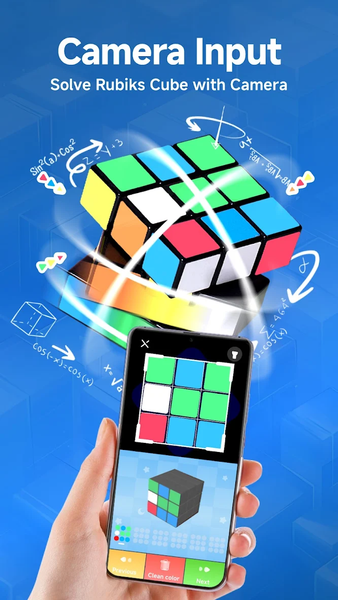 GO Cube Solver - 3D Cube Timer - Image screenshot of android app