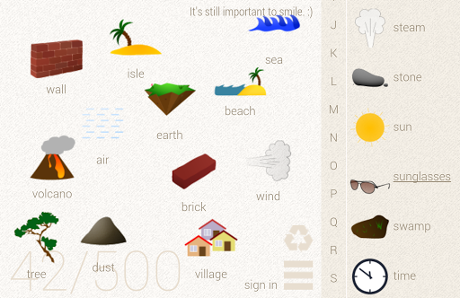Little Alchemy - Gameplay image of android game