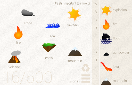 Little Alchemy - Gameplay image of android game